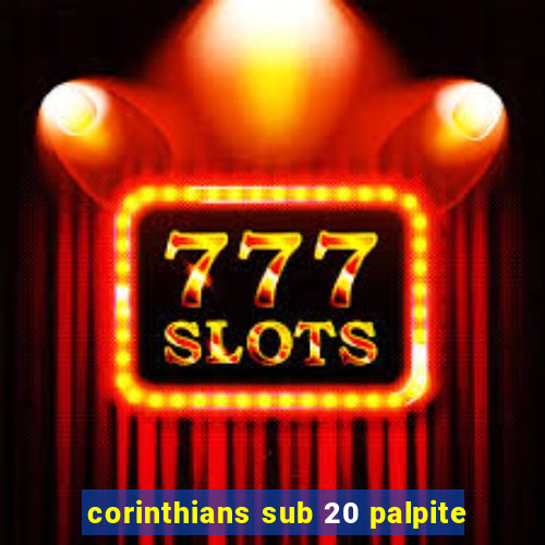 corinthians sub 20 palpite